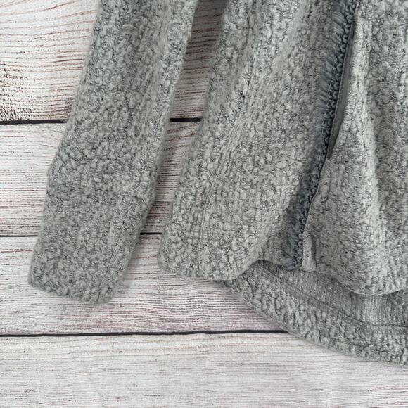 Angel of the North Anthropologie Cowl Neck Wool Blend Sweater Womens M Gray - Picture 4 of 13